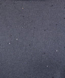 Blue Cashmere Blend W/ Sequins Turtleneck Sweater