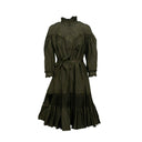 Bottega Veneta Silk Evening Dress - Green