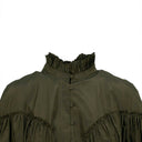 Bottega Veneta Silk Evening Dress - Green