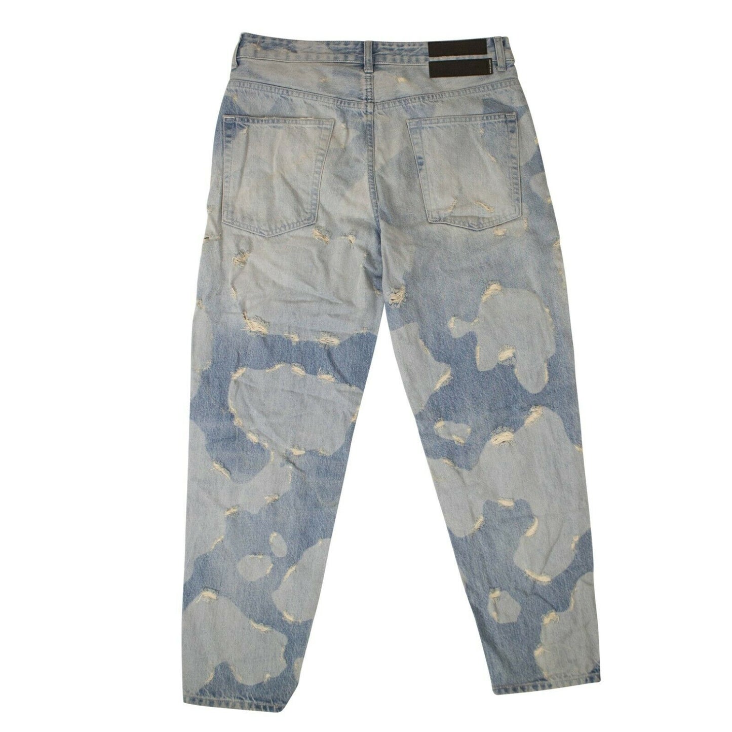 Marcelo Burlon Denim Distressed Jean Pants - Blue