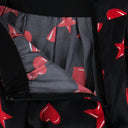 New MOSCHINO COUTURE X JEREMY SCOTT 'Stars Hearts Bow Ties' Mini Skirt