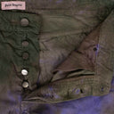 Gray And Purple Denim Corduroy 'Tie-Dye' Pants