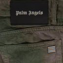 Gray And Purple Denim Corduroy 'Tie-Dye' Pants