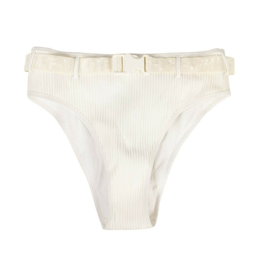Off White C/O Virgil Abloh Ribbed Bikini Bottom - White