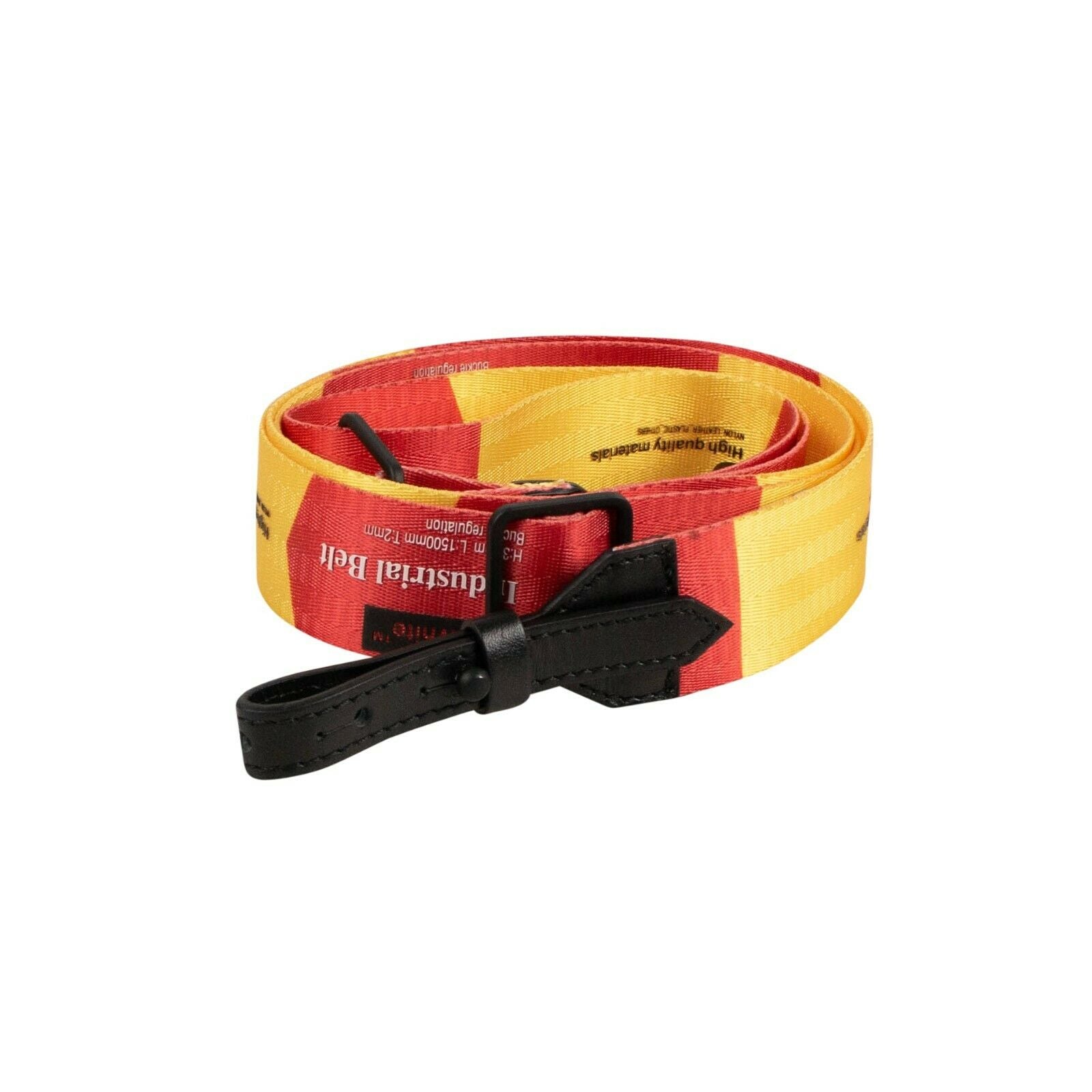 Off white best sale bag strap yellow