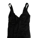 Off White C/O Virgil Abloh Asymmetrical Logo Dress - Black
