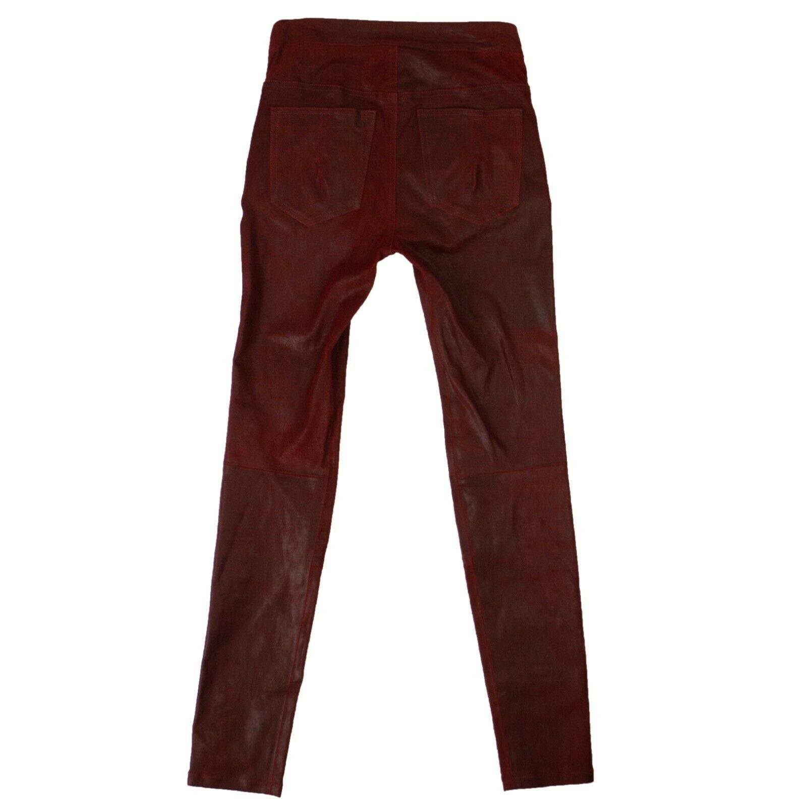 Unravel Project Text U Skinny Pants - Red