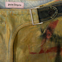 Palm Angels Tie Dye Jeans Pants - Yellow