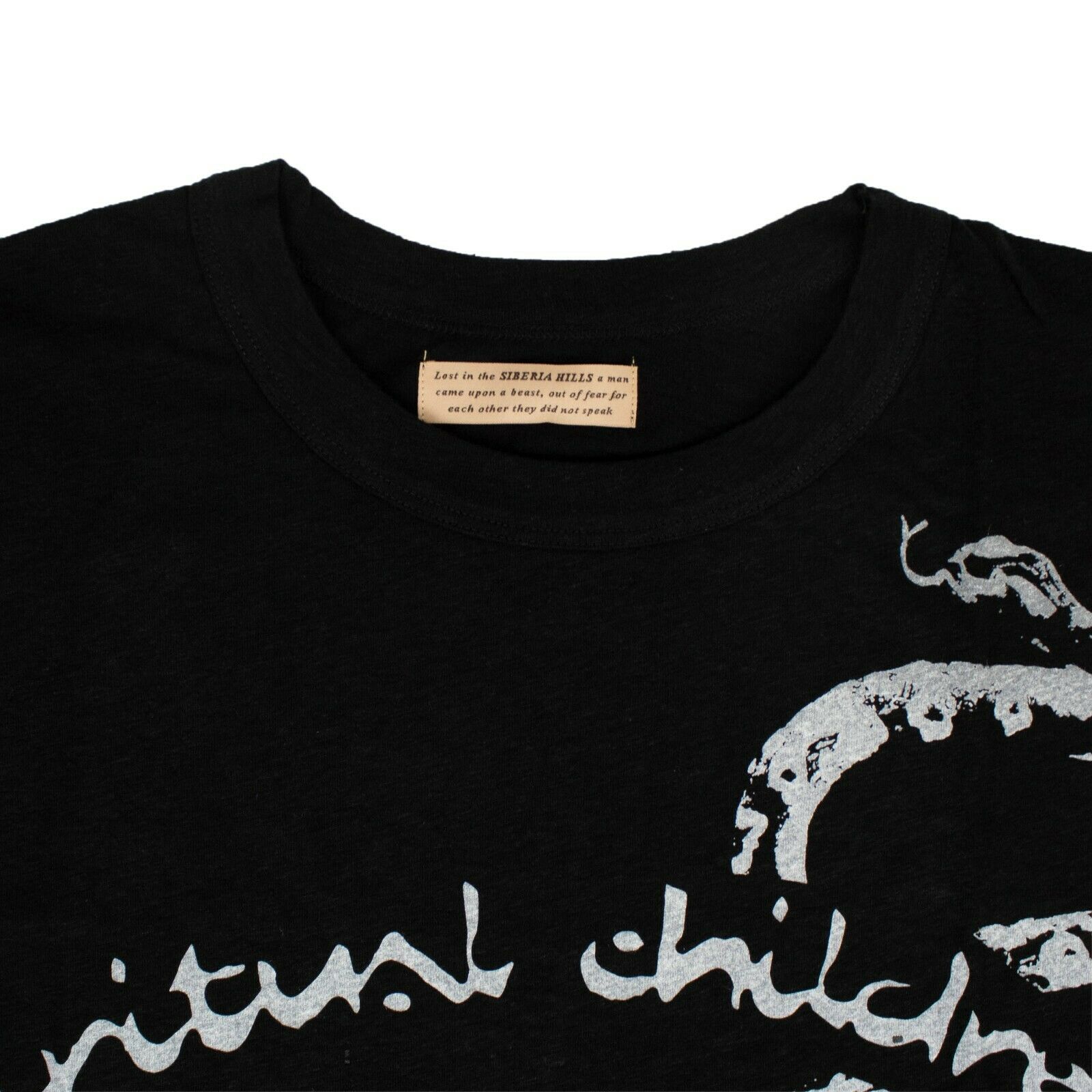 Siberia Hills Black Spiritual Children Long Sleeve T-Shirt - Black