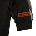 Heron Preston Double Layer Silk Shirt - Black