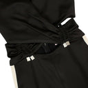Black Cut Out Halter Neck Jumpsuit