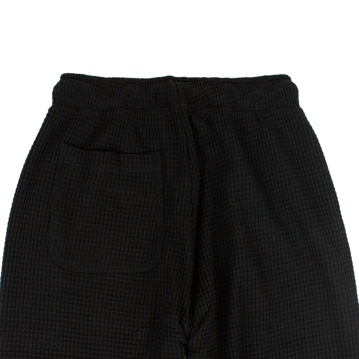 424 On Fairfax Waffle Ribbed Sweatpants - Black