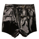 Unravel Project Lace Up Closure Shorts - Black