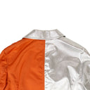 Heron Preston Blazer Jacket - Silver/Orange
