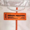 Heron Preston Blazer Jacket - Silver/Orange