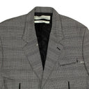 Gray Constructed Blazer