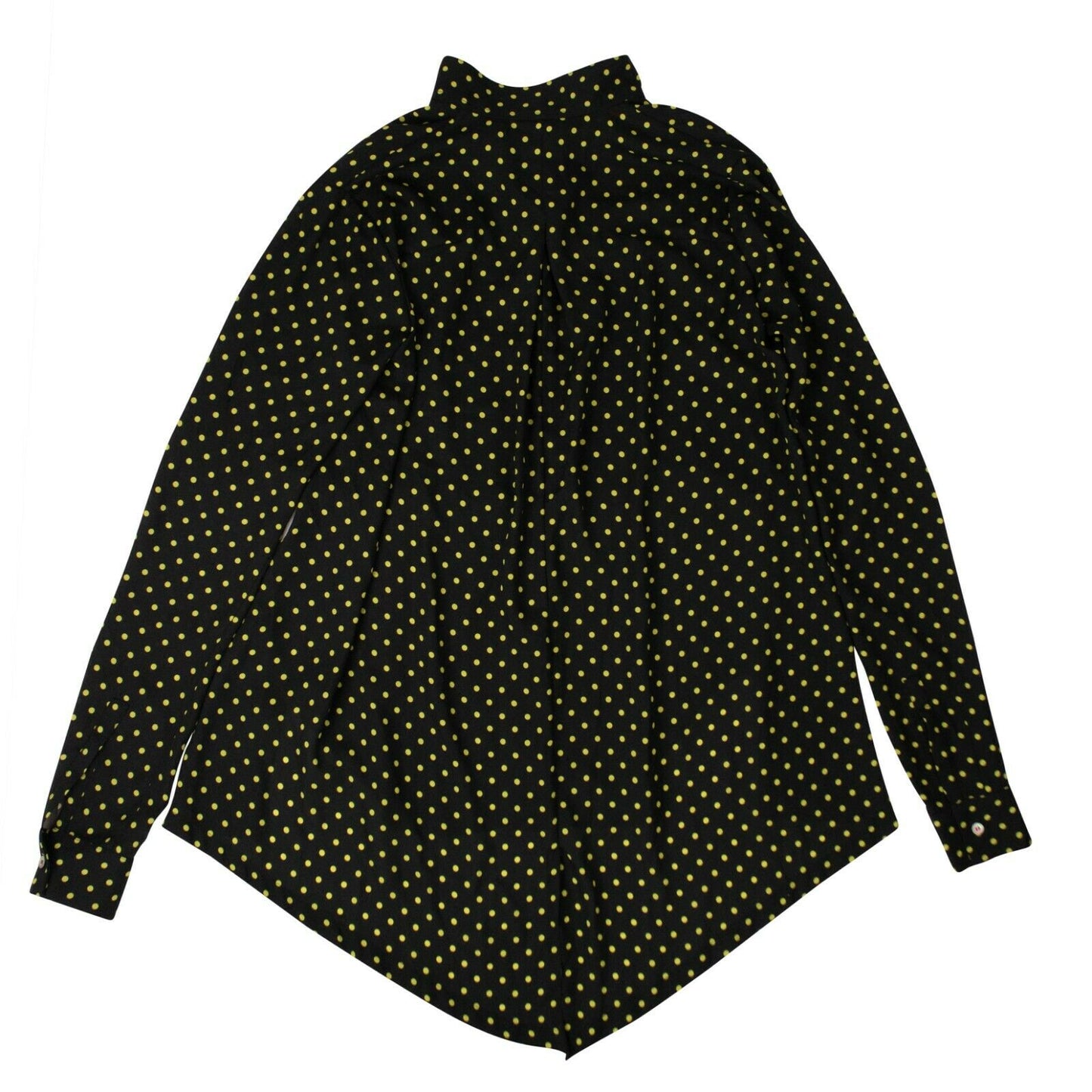 Unravel Project Polka Dot Tuxedo Shirt - Black