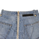 Unravel Project Denim Zipped Shorts - Denim