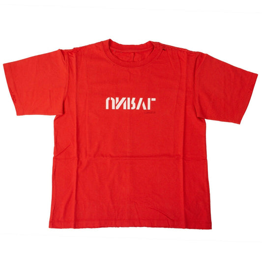 Unravel Project Slogan Print T-Shirt - Red