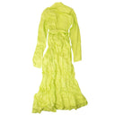 Green Neon Long Robe