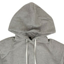 Unravel Project Long Drawstring Hoodie - Gray