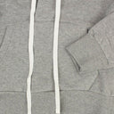 Unravel Project Long Drawstring Hoodie - Gray