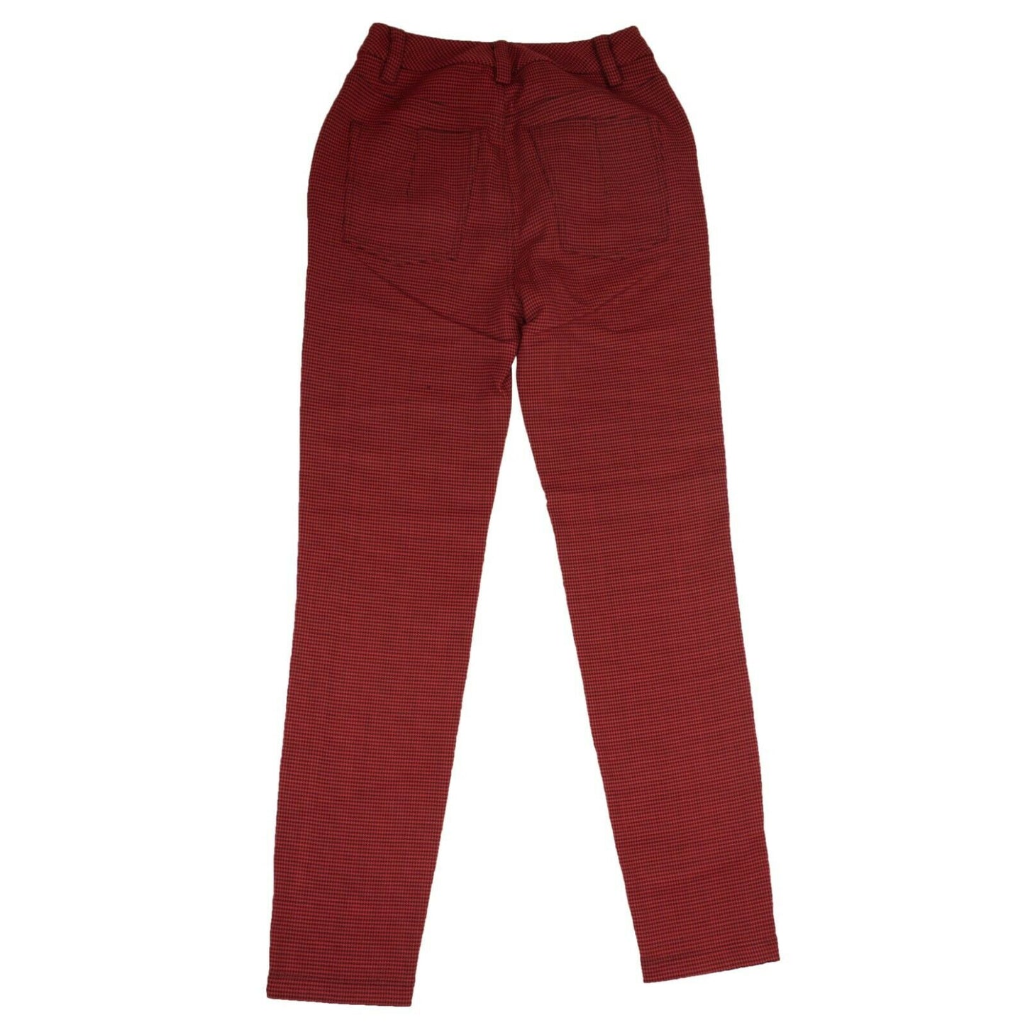 Unravel Project Houndstooth Print Pants - Red