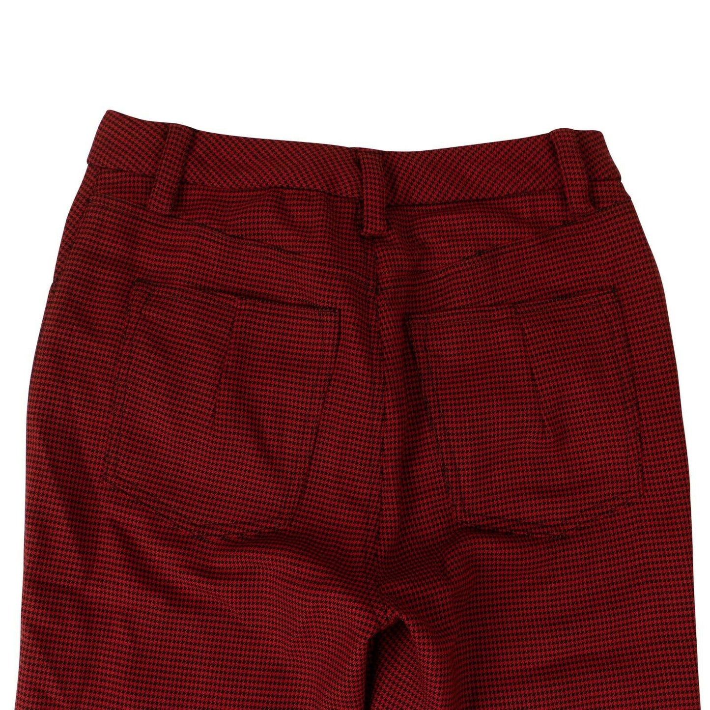 Unravel Project Houndstooth Print Pants - Red