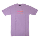 Marcelo Burlon 'He Never Cared' Dress - Lilac