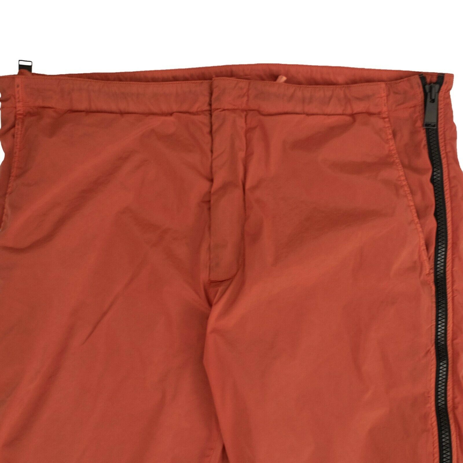 Heron Preston Side Zipper Pants - Orange