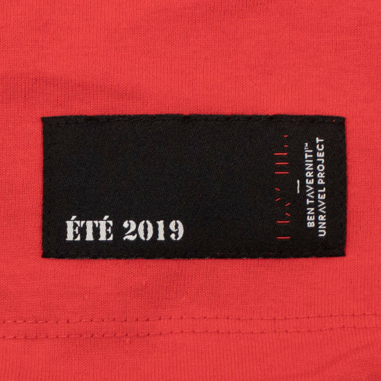 Unravel Project Ocreate Vin J Drawstring Ss - Red