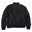 Men's Navy Logo Bomber Jacket