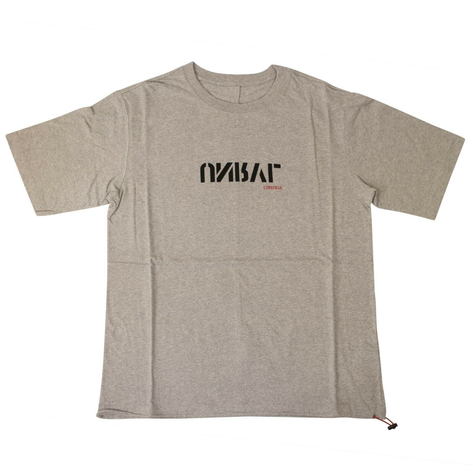 Unravel Project Oversized Logo T-Shirt - Gray