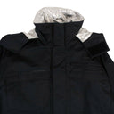 Unravel Project Loose Fit Hooded Windbreaker Jacket - Black