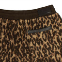 Amiri Leopard Print Single Breasted Coat - Brown