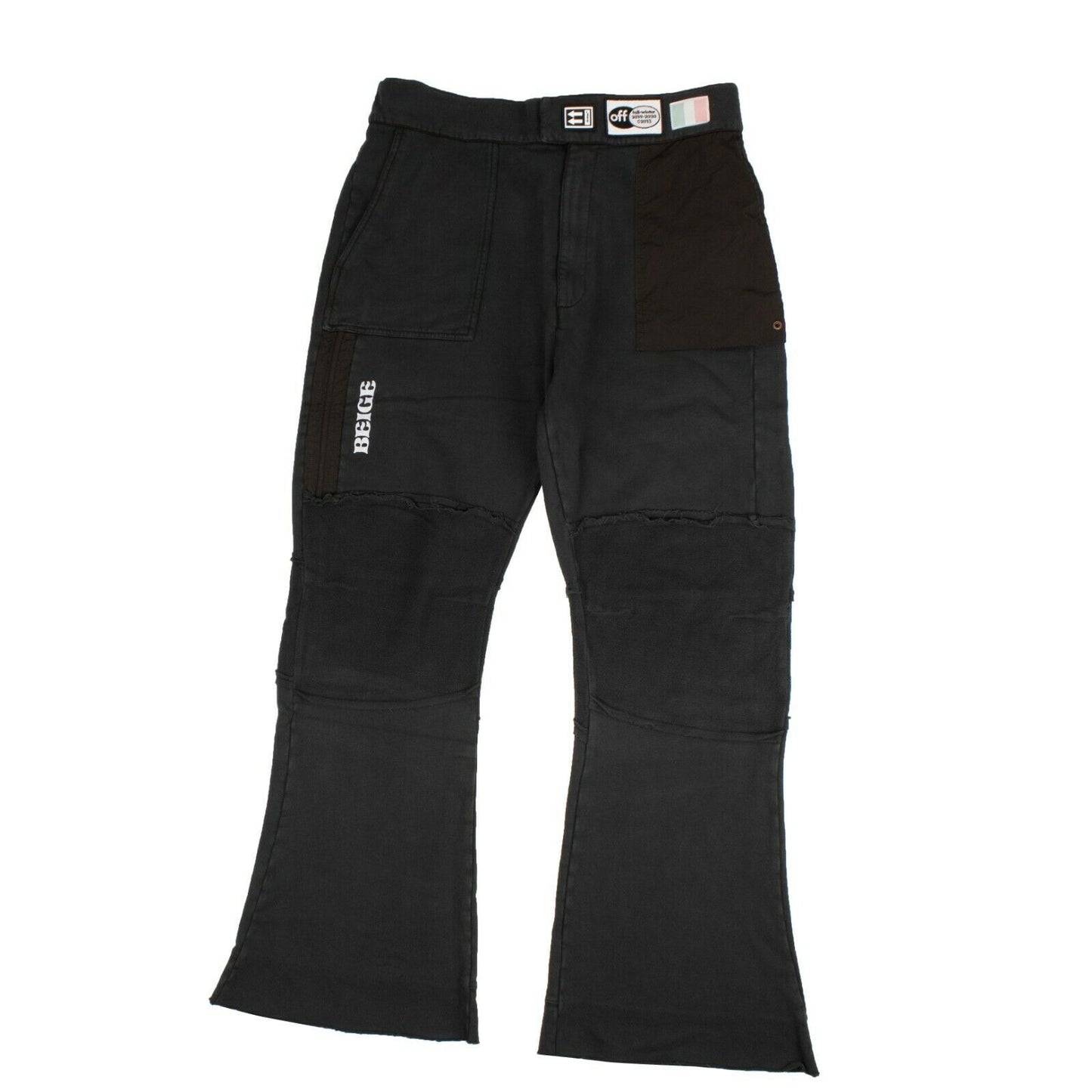 Off-White C/O Virgil Abloh Parachute Patch Sweatpants - Black