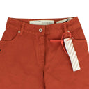 Off-White C/O Virgil Abloh Diag Stripe Flared Jeans - Orange