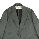 Off-White C/O Virgil Abloh Oversized Raincoat Jacket - Black