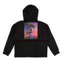 Marcelo Burlon Go Kart Hoodie Sweatshirt - Black/Maroon