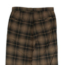 Marcelo Burlon Plaid White Bug Pants - Brown/Black