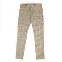 Brown, Red And Black Plaid Pants
