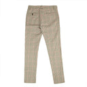 Brown, Red And Black Plaid Pants