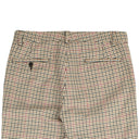 Brown, Red And Black Plaid Pants