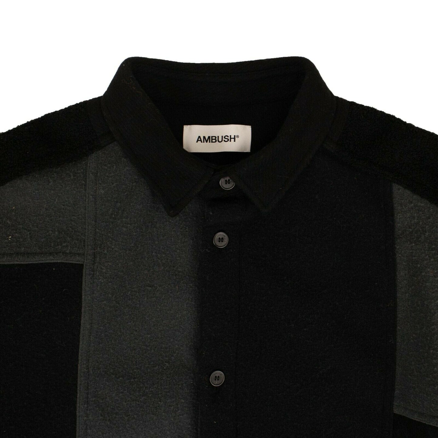 Ambush Patchwork Jacket - Black/Gray