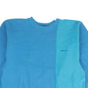 Mix Blue Pullover Sweatshirt