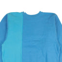 Mix Blue Pullover Sweatshirt