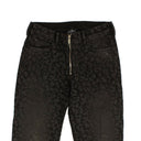 Marcelo Burlon Leopard Print Jeans - Black