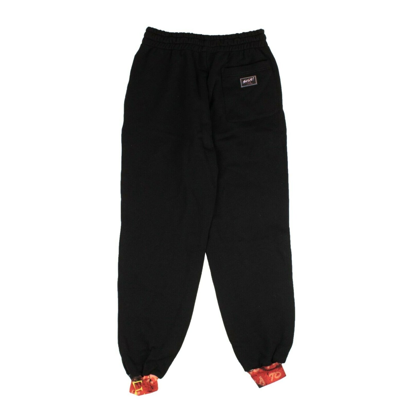 Bossi Peace Sign Sweatpants - Black/Yellow