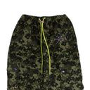 Bossi Flower Camo Cargo Pants - Green