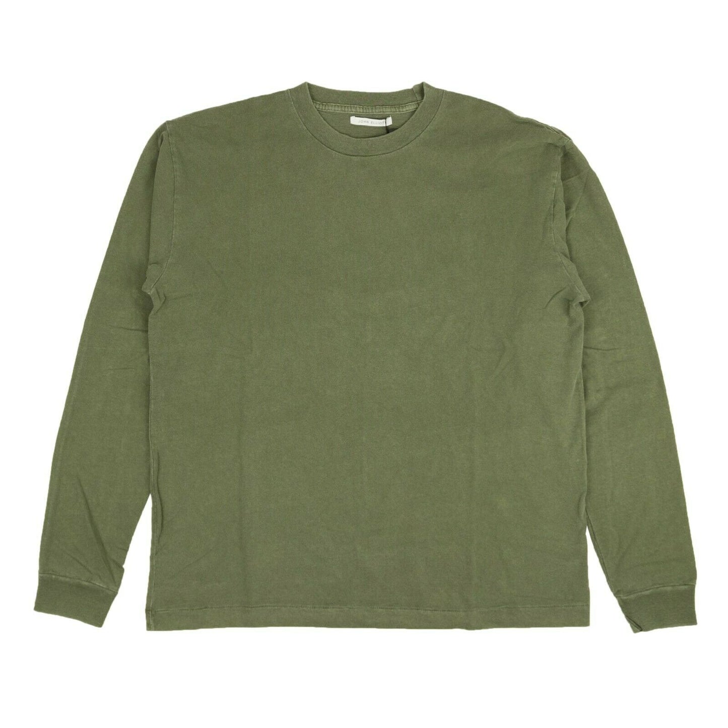 Moss Green Long Sleeve University T-Shirt